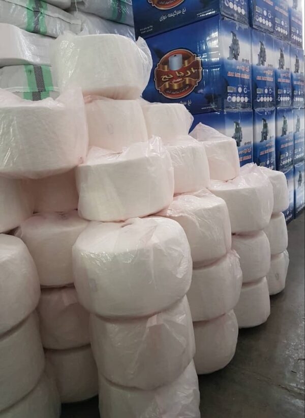 نخ سرکیسه دوزی کیلویی 8 لا